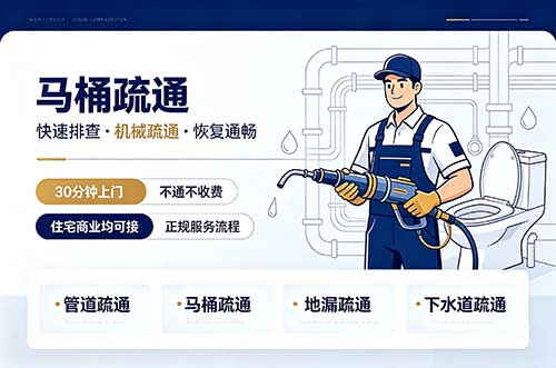 丽水马桶疏通
