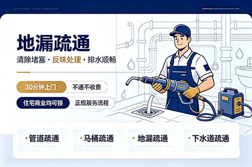 丽水地漏疏通